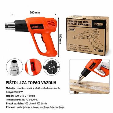 KMT 2000W toplotni pištolj 2389355 Pištolj za topli vazduh namenjen