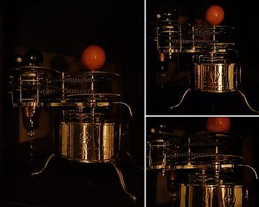 man sat: "TELLURI" Yer-ay-günəşin astronomik modeli.elektrikle işe — 5