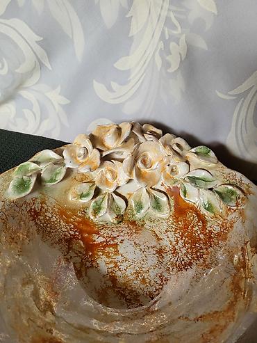 Činije: Cinija nova rucni rad iz 80ih.god. Cinija nova rucni — 6