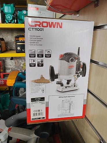 neto pro: Фрезер погружной CROWN CT11001 Professional - Мощность: 2100 Вт - — 2