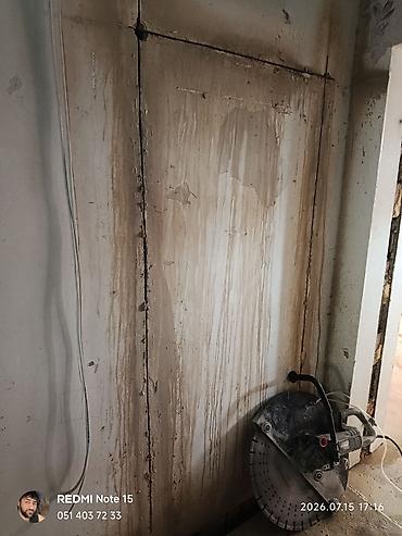 Beton işləri: Beton kəsmə xidməti - Divar, döşəmə və tavanlarda dəqiq və səliqəli — 16