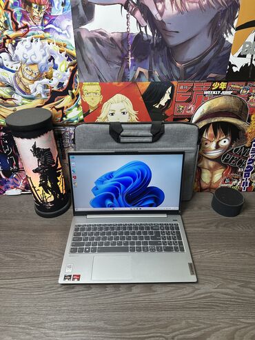 ноутбук срочно продаю: Ноутбук, Lenovo, 16 ГБ ОЭТ, AMD Ryzen 5, 15.6 ", Колдонулган, Татаал эмес тапшырмалар үчүн, эс тутум SSD