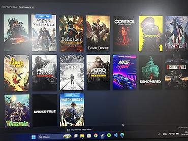 Steam hesabı – böyük oyun kolleksiyası Məzmun: - AAA və populyar