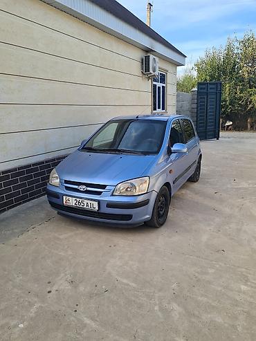 Hyundai Getz: 2003 г., 1.3 л, Кол менен иштөөчү, Бензин, Хетчбек — 1