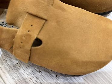 Сабо: Birkenstock Boston — замшевые сабо Натуралка один выход размер маловат — 3
