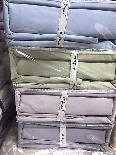 bed sheets: Однотонное постельное бельё 100% хлопок полуторки 1350сом, двух спалка — 10