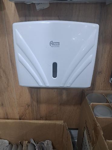 Бумажные полотенца: Aform Professional kağız dəsmal dispenseri - Divara quraşdırılan, iri — 2
