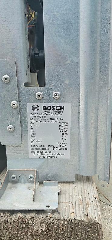 acar az: İşlənmiş Kombi Bosch 35 kVt, Zəmanətli, Kredit yoxdur — 6