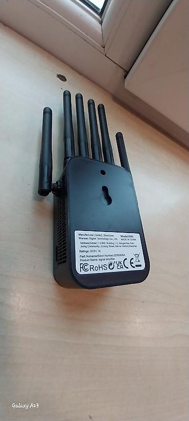 wifi anten: Wi‑Fi AP/Repeater – 6 antennali simsiz siqnal gücləndirici — 3