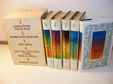 kronos ranac: Margerit Jursenar Izabrana dela 1-5 kompletIzdavač Nolit,1990, tvrd — 1