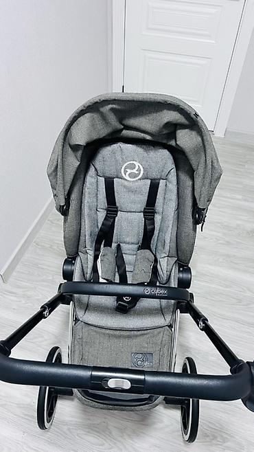 priam: Коляска, Cybex, цвет - Серебристый, Б/у, Самовывоз, Платная доставка — 4