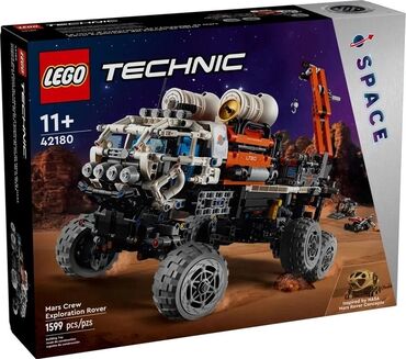 детский грузовик: Lego Technic 42180 Марсоход для исследования экипажа🛻NEW 2024! 1599