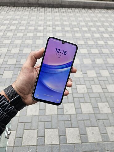 Samsung: Samsung Galaxy A15, 128 GB, rəng - Ağ, Barmaq izi, Face ID