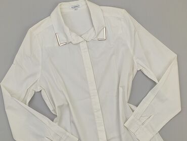 białe bluzki koszulowe eleganckie: Shirt, M (EU 38), condition - Good