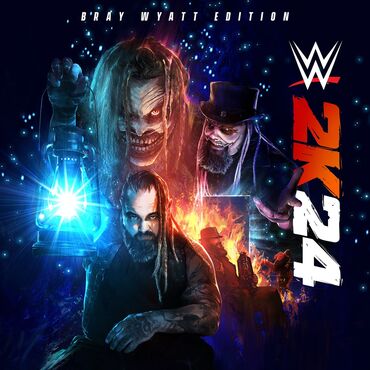 Игры для PlayStation: Загрузка игр Издание WWE 2K24 Bray Wyatt Edition