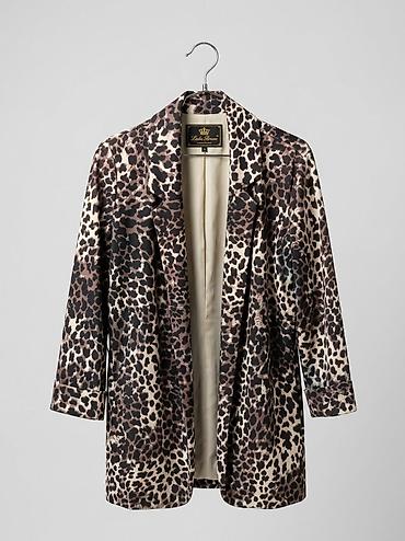 Leopard naxışlı qadın blezeri - Marka: Lola Frenc (etiketdə lalafo.az -da — 1 Leopard naxışlı qadın blezeri - Marka: Lola Frenc (etiketdə — 1