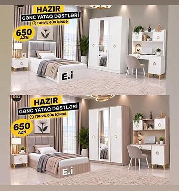 Oğlan və qız üçün, Yeni, Təknəfərlik çarpayı, Yazı masası