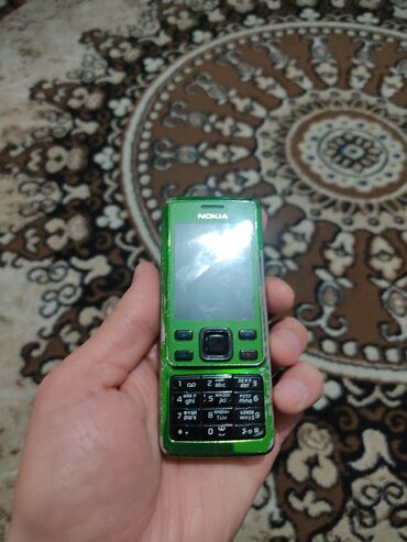 продажа сотовых телефонов в бишкеке: Nokia 6300 4G, Б/у, цвет - Зеленый, 1 SIM