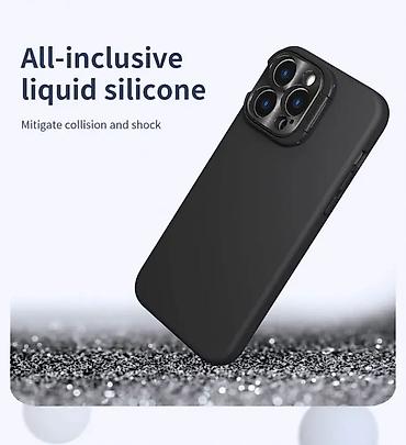 Maske i futrole za telefone: Maska Nillkin Lens Wing Magnetic za iPhone 14 Pro Max 6.7 ljubicasta — 10