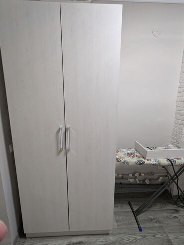 двухъярусные кровати буу: Шкаф для одежды, Прямой, ЛДСП