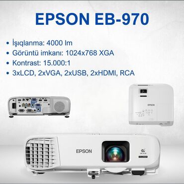 qara ekran şəkilləri: Б/у Проектор Epson, Платная доставка