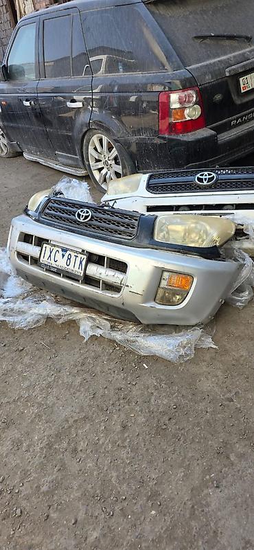 самое бортовой: Бампер Toyota, Б/у, Оригинал — 3