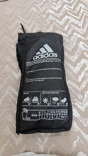 İdman və istirahət: Adidas qapıçı əlcəkləri - Brend: Adidas - Rəng: qara əsaslı, qırmızı — 2