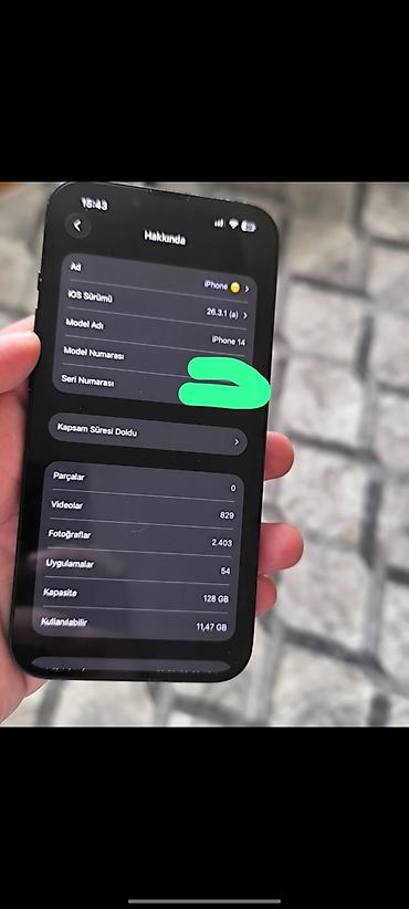 iphone x barter: IPhone 14, 128 GB, Midnight, Face ID — 2