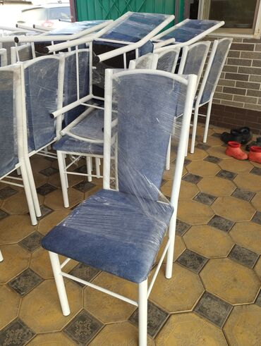 Стулья для кухни: Железные стуля. темир отургучтар. стуля для кафе. стуля для швеи — 6