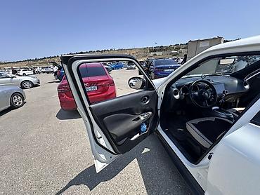 juk: Nissan Juke 2013. Servis orjinal ağ rəng, şəhər üçün kompakt — 8