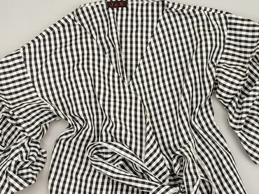 spódnice w kratę czarno biała: Блуза жіноча, S, стан - Хороший