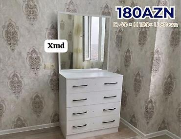 ofis mebel: Aynalı paltar komodu - Qiymət: 180 AZN (şəkildə göstərilib) - — 1