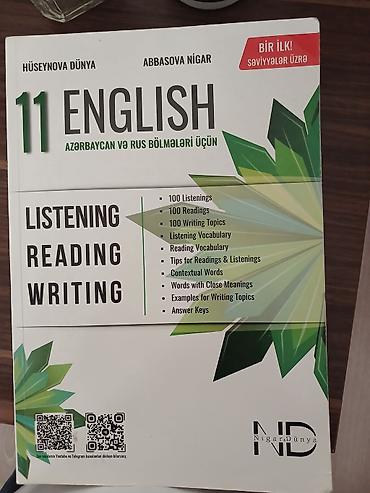 4 1 kitab pdf oku: İngilis dili 10-cu sinif, 2024 il, Ünvandan götürmə, Pulsuz çatdırılma — 5