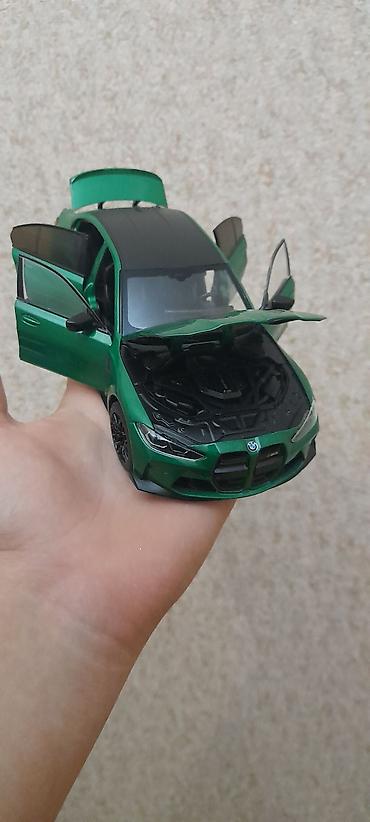 Искусство и коллекционирование: Bmw m3 g80 1:24 Ölüçdə Lisenziyalı Təzədir Səsli və İşıqlı Hər yeri — 2
