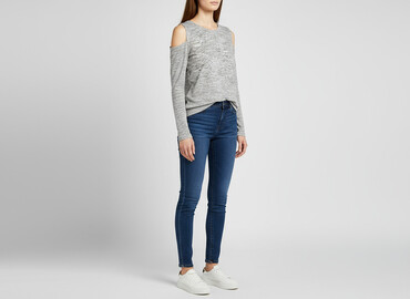 calzedonia rajstopy termiczne z efektem cienkich rajstop: Жіноча блуза, розмір S