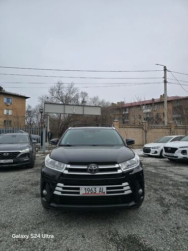 Toyota: Toyota Highlander: 2018 г., 3.5 л, Автомат, Бензин, Внедорожник