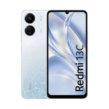 Redmi: Redmi, Redmi 13C, Б/у, 128 ГБ, цвет - Белый, 2 SIM