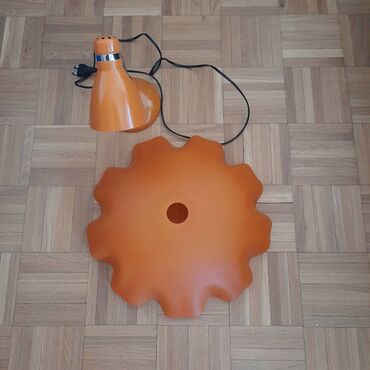 difuzer lampa: Chandelier, color - Orange, Used