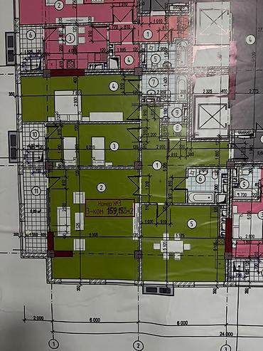 Продажа квартир: 3 комнаты, 158 м², Ала-Арча ТРЦ 10 этаж, Евроремонт at lalafo.kg — 10 Продажа квартир: 3 комнаты, 158 м², Ала-Арча ТРЦ 10 этаж, Евроремонт — 10