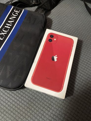 oppo find n2 flip цена в бишкеке: IPhone 11, Б/у, 128 ГБ, Красный, Зарядное устройство, Чехол, Коробка, 75 %