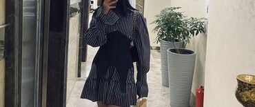 осеннее платье для беременных: Күнүмдүк көйнөк, Күз-жаз, Комбинация-көйнөгү, XS (EU 34)