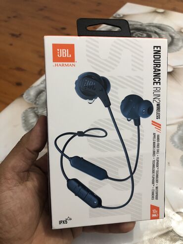 Qulaqcıqlar: Yeni Simsiz (Bluetooth) Qulaqcıqlar, JBL, rəng - Göy