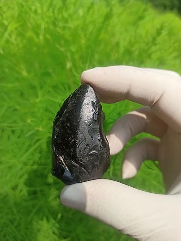 Спорт и хобби: Bədnəzərdən Qoruyan Obsidian daşı 💎 Vulkanik Mineral Kristal 🔥 Güclü — 1