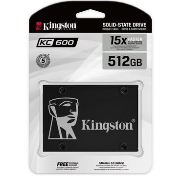 сколько стоит жесткий диск: Накопитель, Новый, Kingston, SSD, 512 ГБ, 2.5"