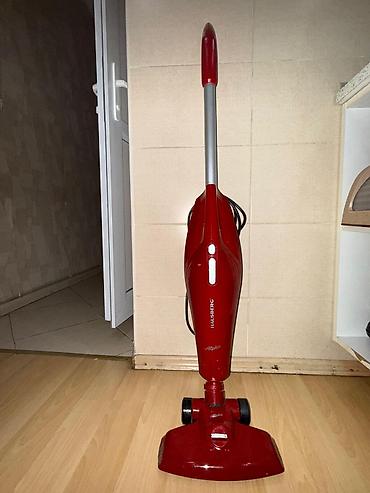pol silen mop: Hausberg Alpha şaquli tozsoran - Rəng: qırmızı - Korpusa inteqrə — 3