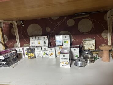 Digər restoran, kafe avadanlığı: 30eded ferqli tutun şipçi 3eded meyve içi cixardan 1eded çasqa 5eded