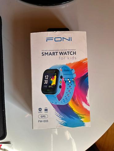 foni: Yeni, Smart saat, Suya davamlı, rəng - Göy — 1