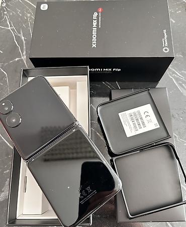 xiaomi flip: Xiaomi Mix Flip, 512 GB, rəng - Qara, 
 İki sim kartlı — 1