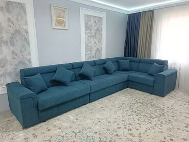 Угловые диваны: Угловой диван, С ящиками, Трехместный — 9