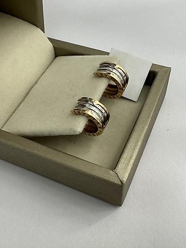 часы coros: Серьги, Проба 585, Цирконий, Женские, Новый — 4
